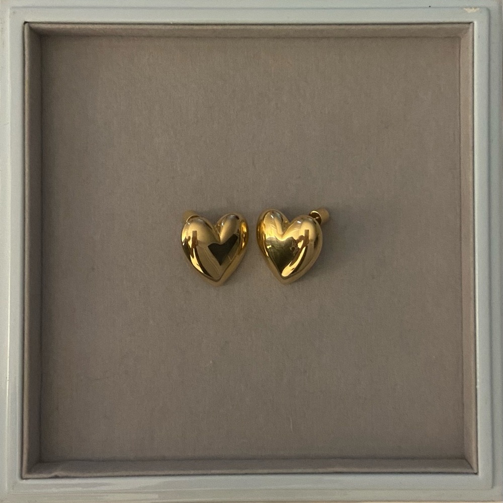 Jennifer Fisher Puffy Heart Earrings